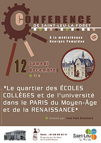 Le quartier des écoles, collèges et de l’université dans le Paris du Moyen-âge et de la renaissance